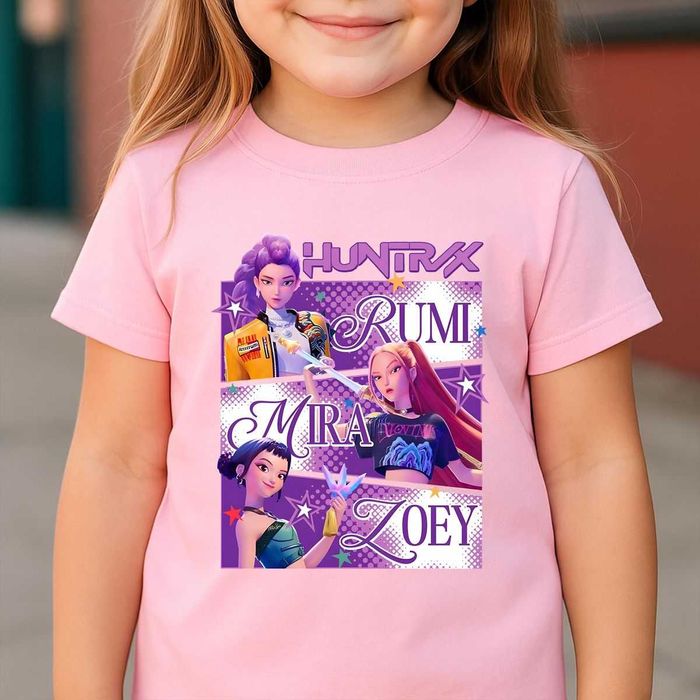 K pop DEMON Hunters детски тениски , блузи с дълъг ръкав