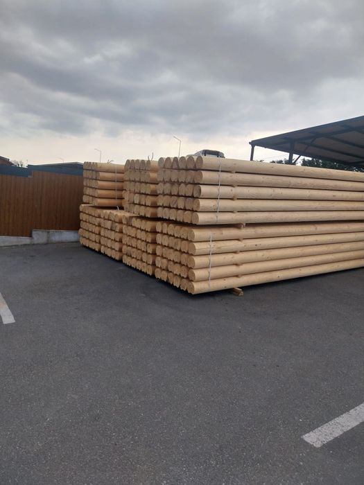 Lemn rotund calibrat pentru cabane