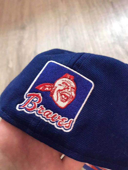 Шапка с козирка на Atlanta Braves