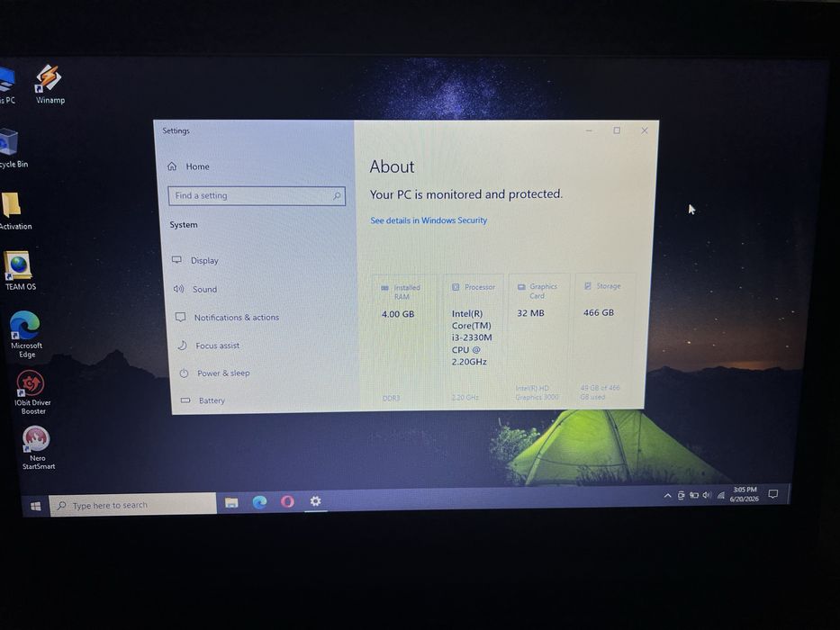 Laptop Asus X54H Series intel core i3