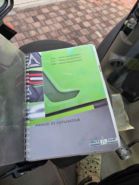 Tractor Deutz Fahr 5115 de 115 Cp.