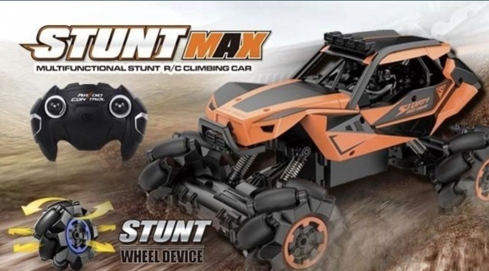 Распродажа!!!Машина радиоуправляемая Джип-акробат , 4WD, с управлением