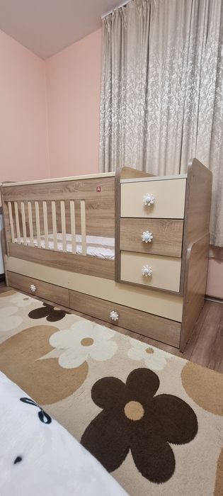 Детска кошара с две нива