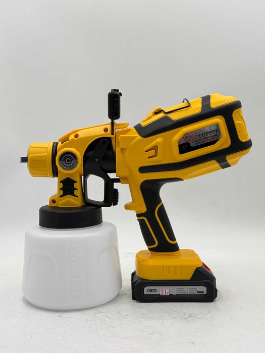 Аккумуляторный краскопульт Ubay UB-CN7000D | 21V | 200 Вт | 1400 мл