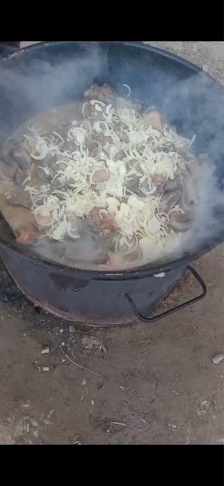 Палаушы. Повар со стажем 25 лет.