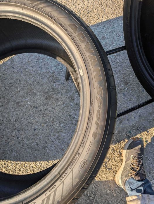 SET 4 Anvelope Vara 285/40 R22 + 325/35 R22 YOKOHAMA Advan Sport V107 MO1 - ZR (Mercedes GLE Original)