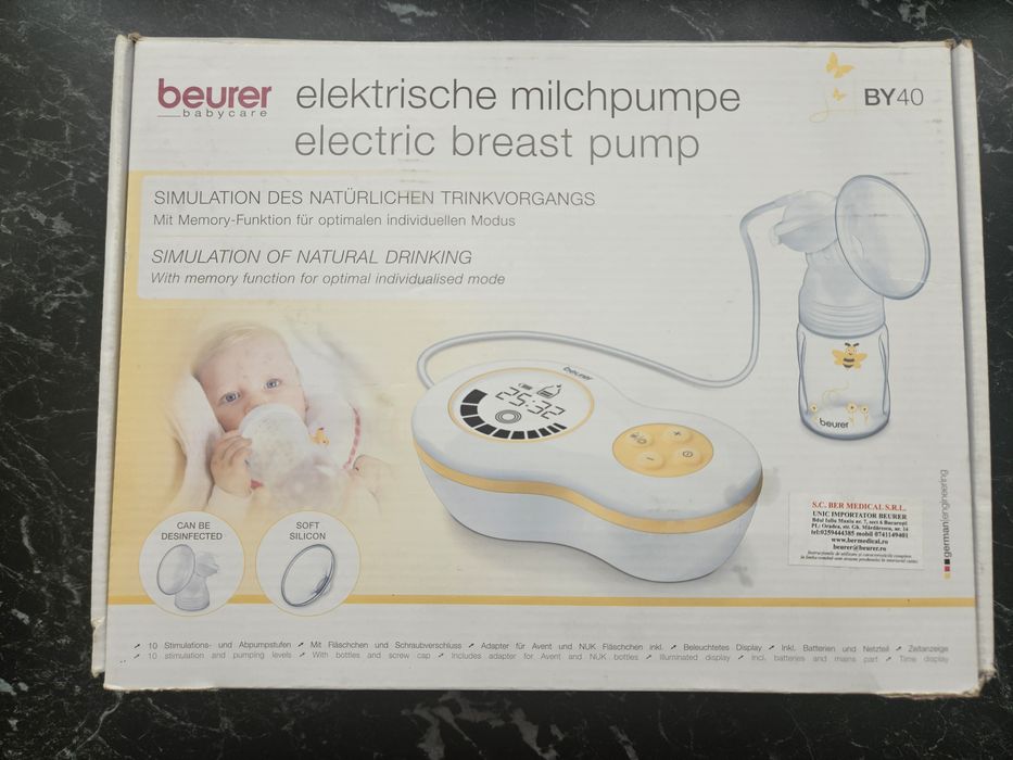 Pompa de san electrica Beurer
Pompa de san electrica, Beurer