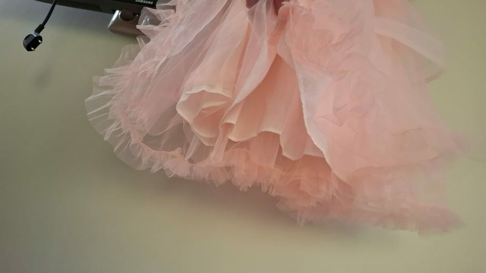 Красивое пышное платье для девочки 6 лет