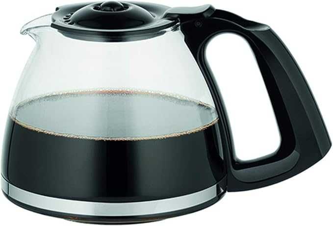 Moulinex Subito FG360D филтърна кафе машина, стъклена кана, 10-15 чаши, капацитет 1.25 л, функция за автоматично изключване,  неръждаема стомана