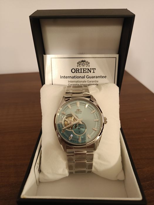 Orient Contemporary Semi Skeleton RA-AR0009L30B; ORIGINAL, acte, nou.