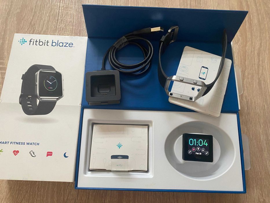 Ceas Fitbit Blaze Negru