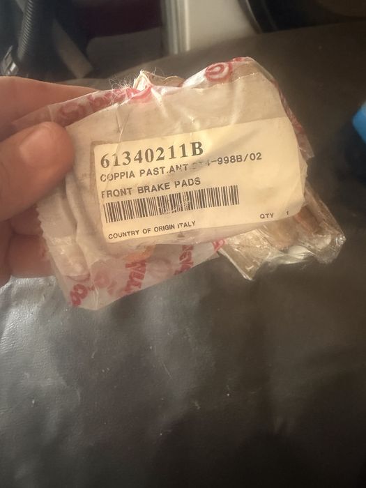 Предни накладки brembo ducati
