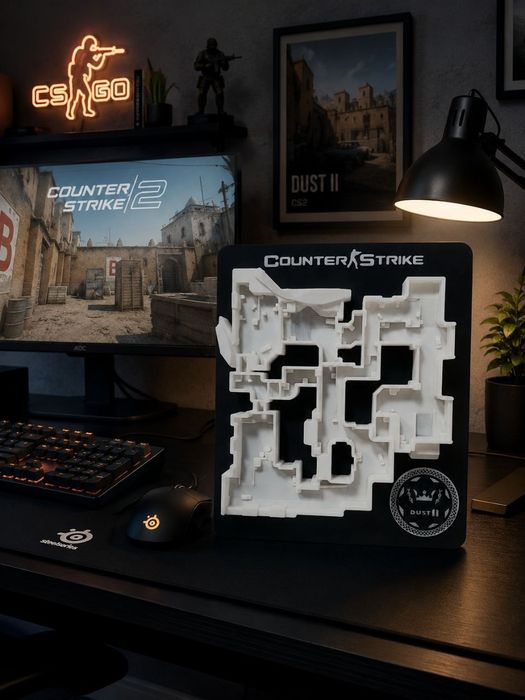 Cs2 | Dust 2 3d xarita dekori