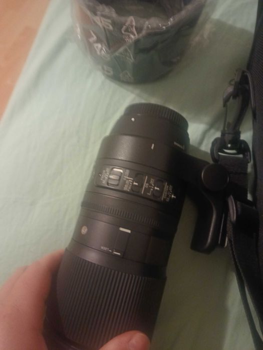 Sigma objektiv 150-600mm