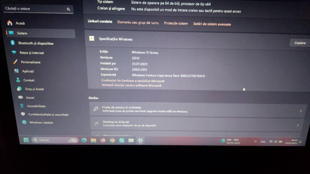 Laptop Acer Aspire 15.6" i7-4510u,2.20-3.1 GHz boost,8 GB RAM,Hdd 1TB