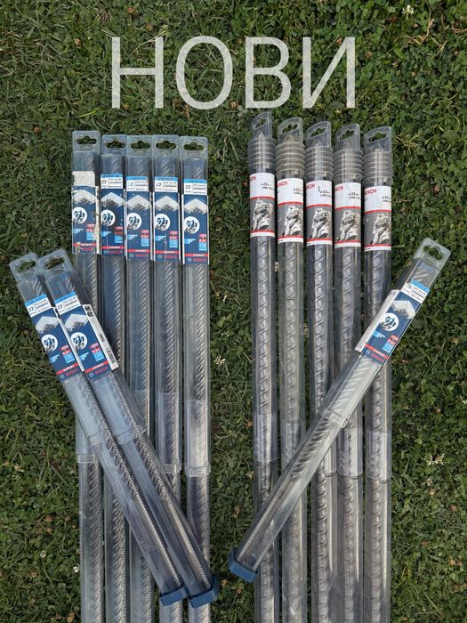 Свредла за ударно пробиване BOSCH (Карбид), нови и употребявани