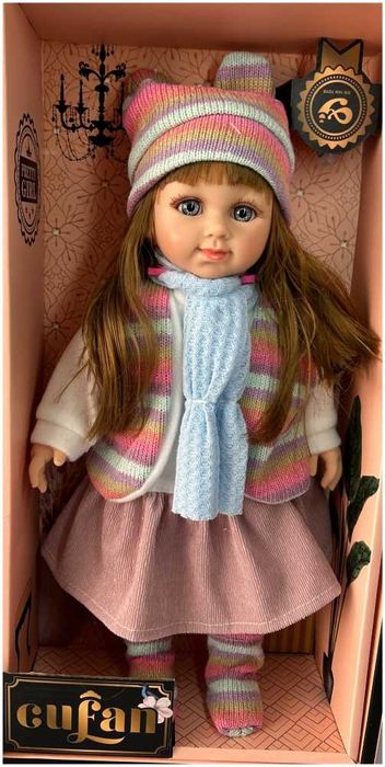 Кукла реборн Pretty girl девочка Cufan, звуковые эффекты, подвижный