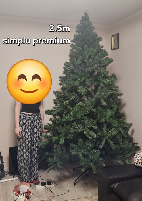 Brad premium artificial 250cm sigilat