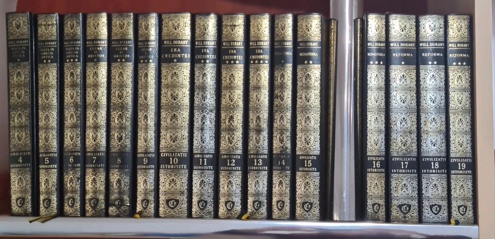 Civilizații istorisite de Will si Ariel Durant 34 vol.