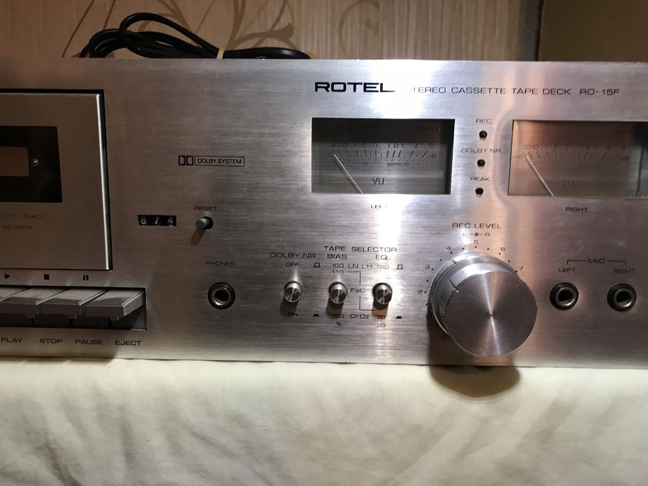 Rotel RD-15F касетен дек Made in Japan