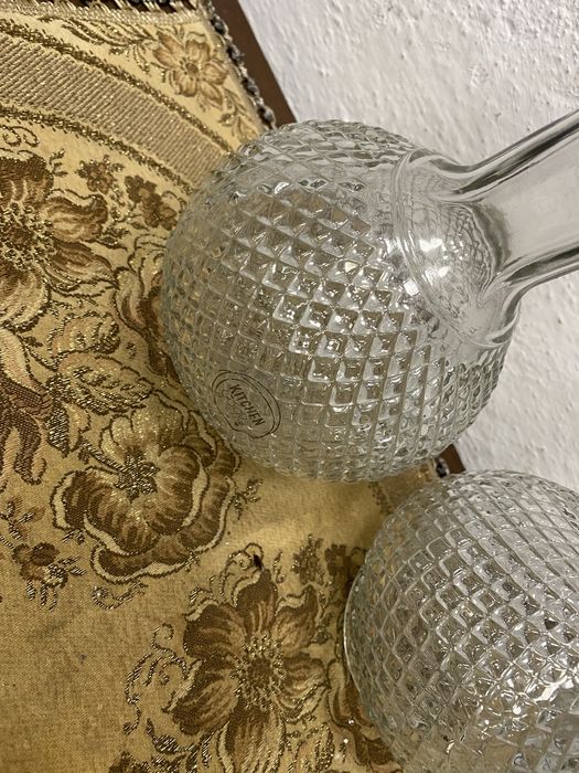 Кристални гарафи Kitchen Goods Великобритания 1950 гарафа