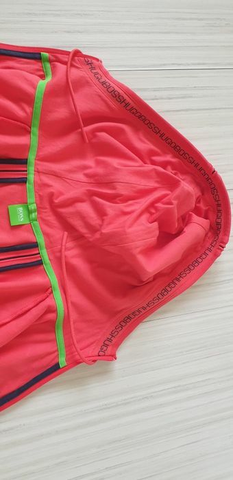 Hugo Boss Green Full Zip Mens Size L ОРИГИНАЛ! Мъжки Суичер!