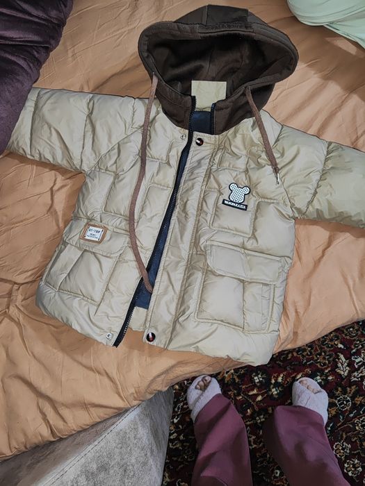 Зимняя куртка для мальчика примерно 5-7лет