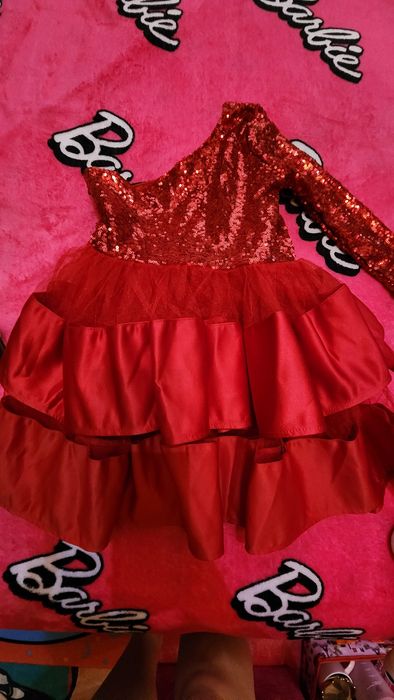 Платье вечернее 5-7 лет Турция одето пару раз