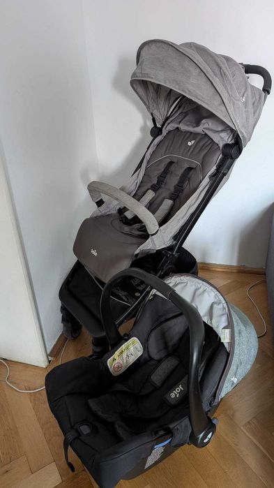 Cărucior ultracompact Joie Pact – pliabil tip troller – 0 luni