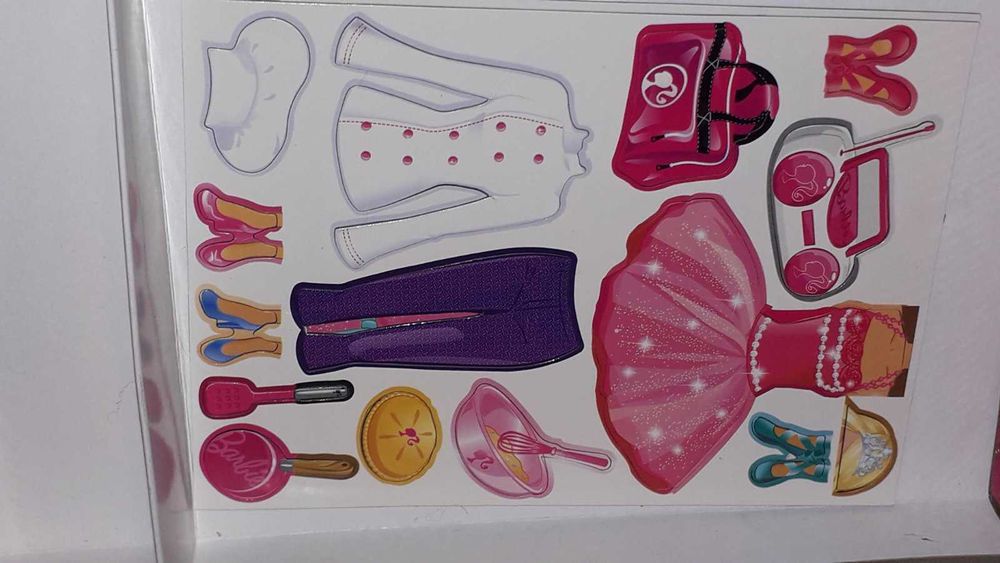 Barbie dress up with magnets