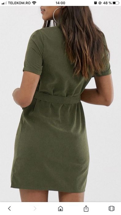 Rochie kaki Asos