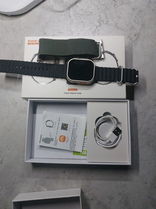 ZW8 ULTRA MAX 49mm Green Alpine Loop