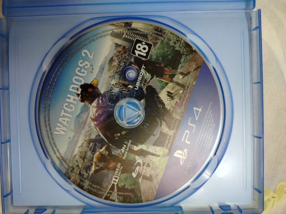 Игра на РS 4 WATCH DOGS 2