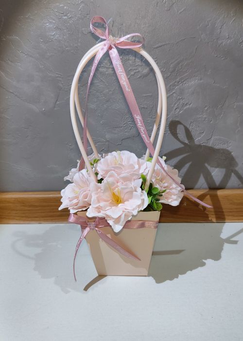 Интерьерный букет из мыльных роз — Не вянет до 5 лет!