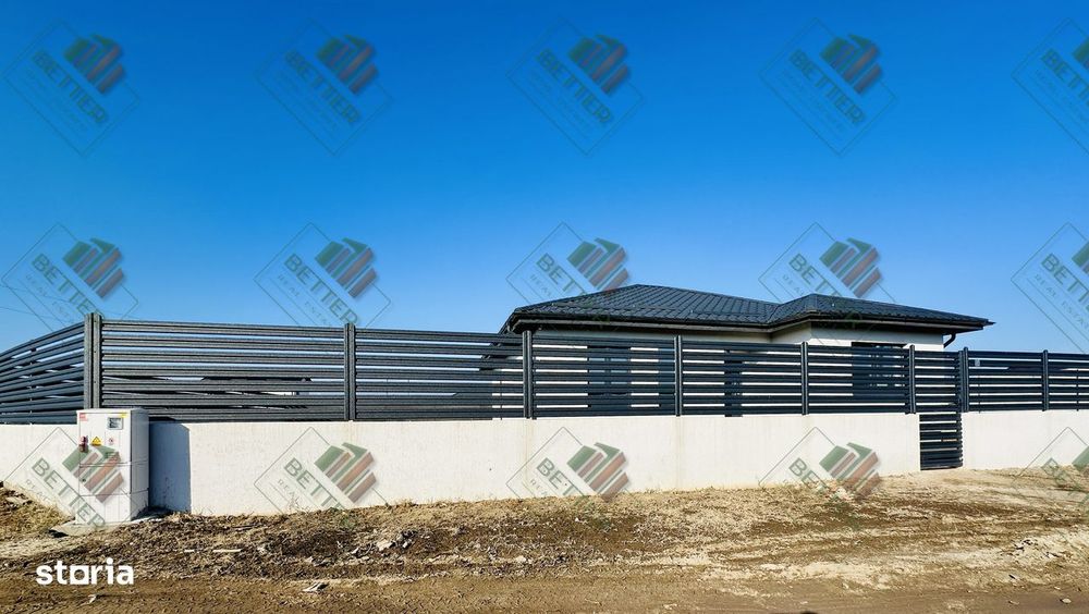 Casa Parter Individuala + Pod Comuna Berceni - 3 camere - 2 Bai