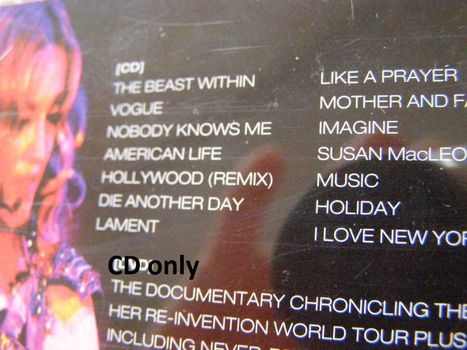 LP CD live Maceo Parker REM Simply Red Dream Theater TOTO Liza Minelli Gianna Nannini Aha Adriano Celentano