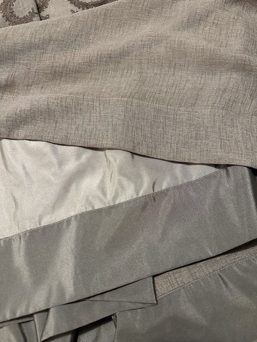 Шторы с вышивкой блэкаут