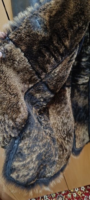 Дублёнка, мех Тоскана, длинная