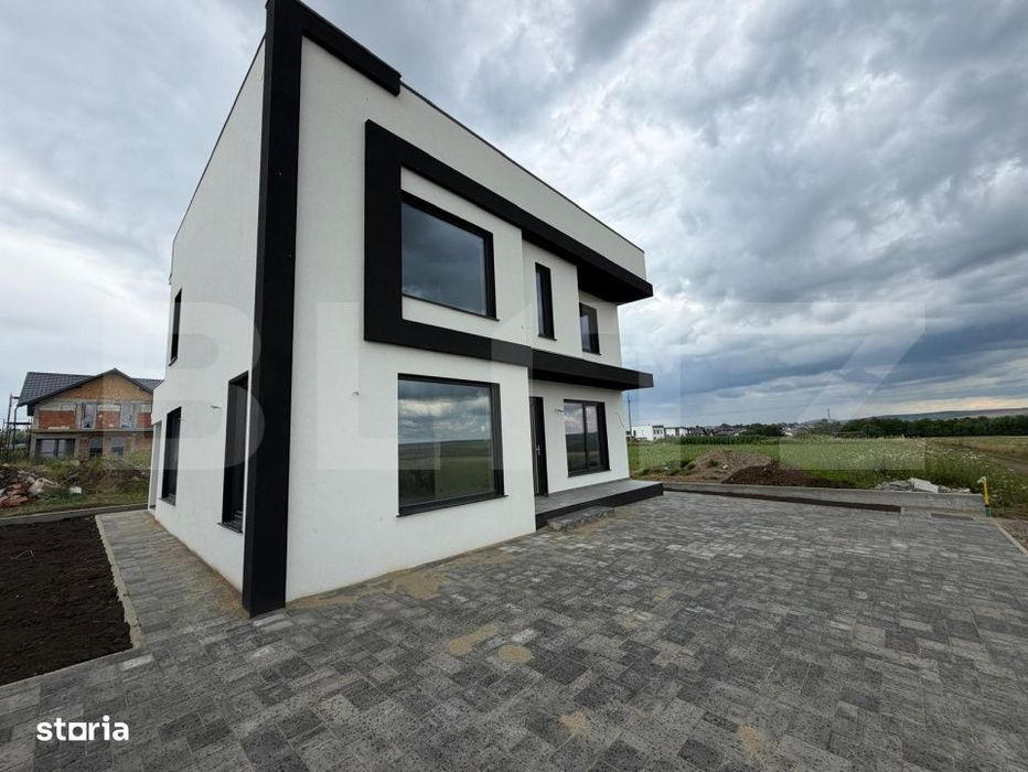 Casa moderna, 118 mp, 318 mp teren, zona rezidentiala Ipotesti