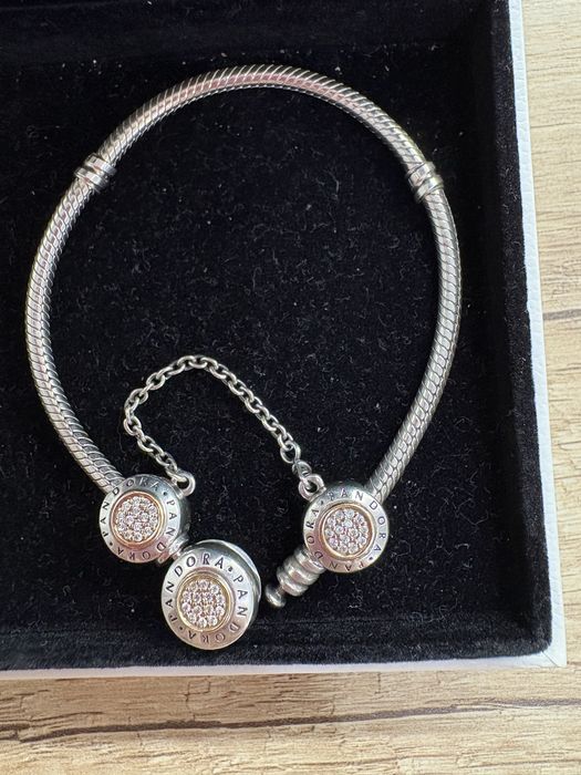 Гривна Pandora 14k