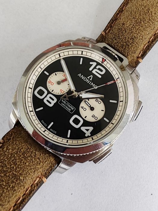 Ceas Anonimo Militare Vintage Automatic Chronograph 44 mm