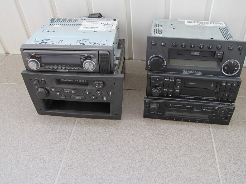 radiocasetofoane auto lot de 5 bucati.