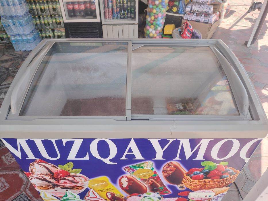 Muzkaymoq uchun holadilnik