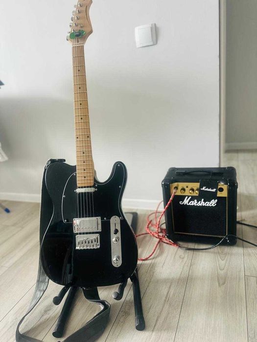 Электро гитара с комбоусилителем