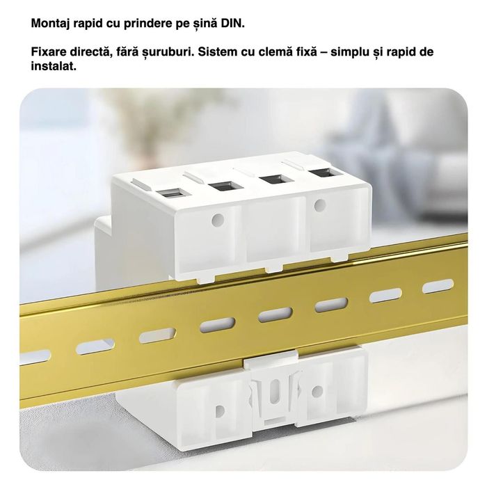 Contor Trifazat Inteligent WiFi KWS-306WF Protectie + Monitorizare