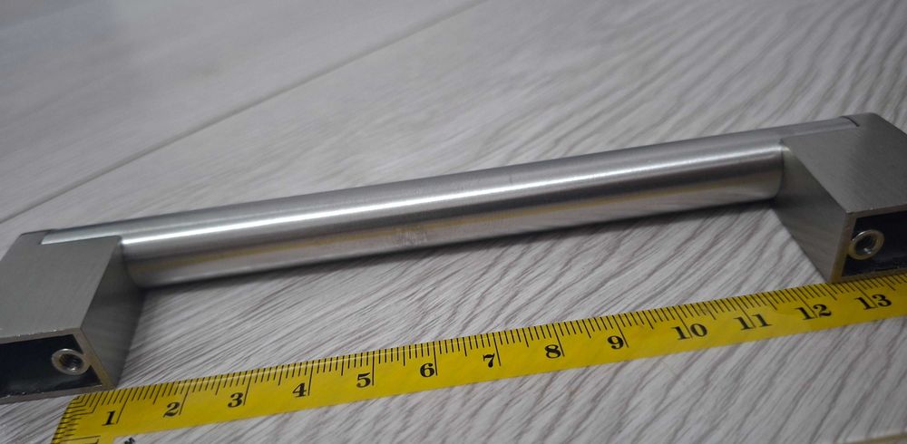 Set 10 manere mobila Amerdeco Argintiu mat 165mm