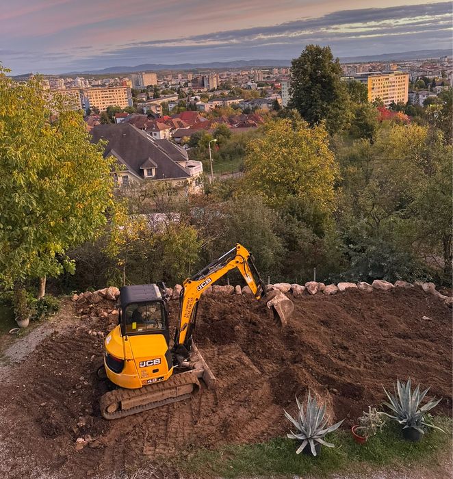 Inchiriem utilaje cu operator: excavator, dumper, cilindru etc