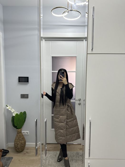 Жилетка пуховая