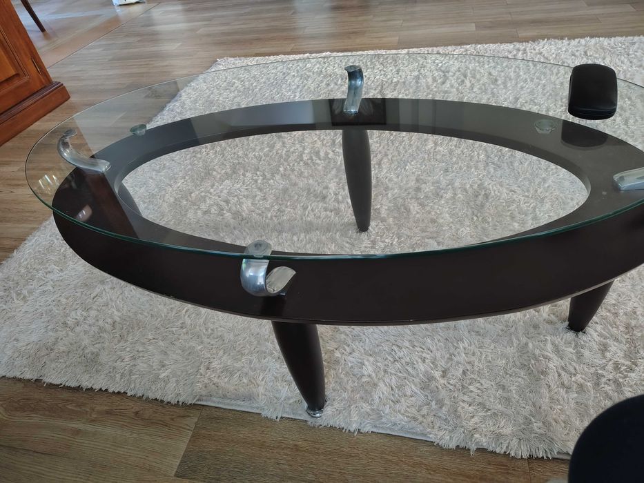 Masa cafea sticla