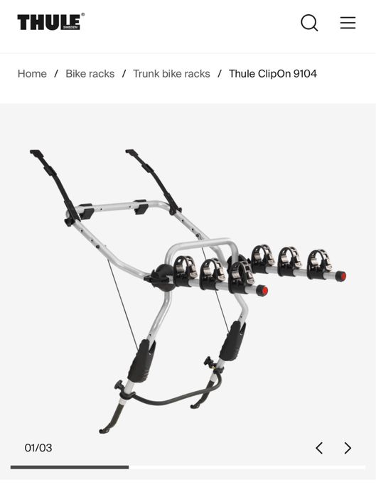 Велокрепление Thule